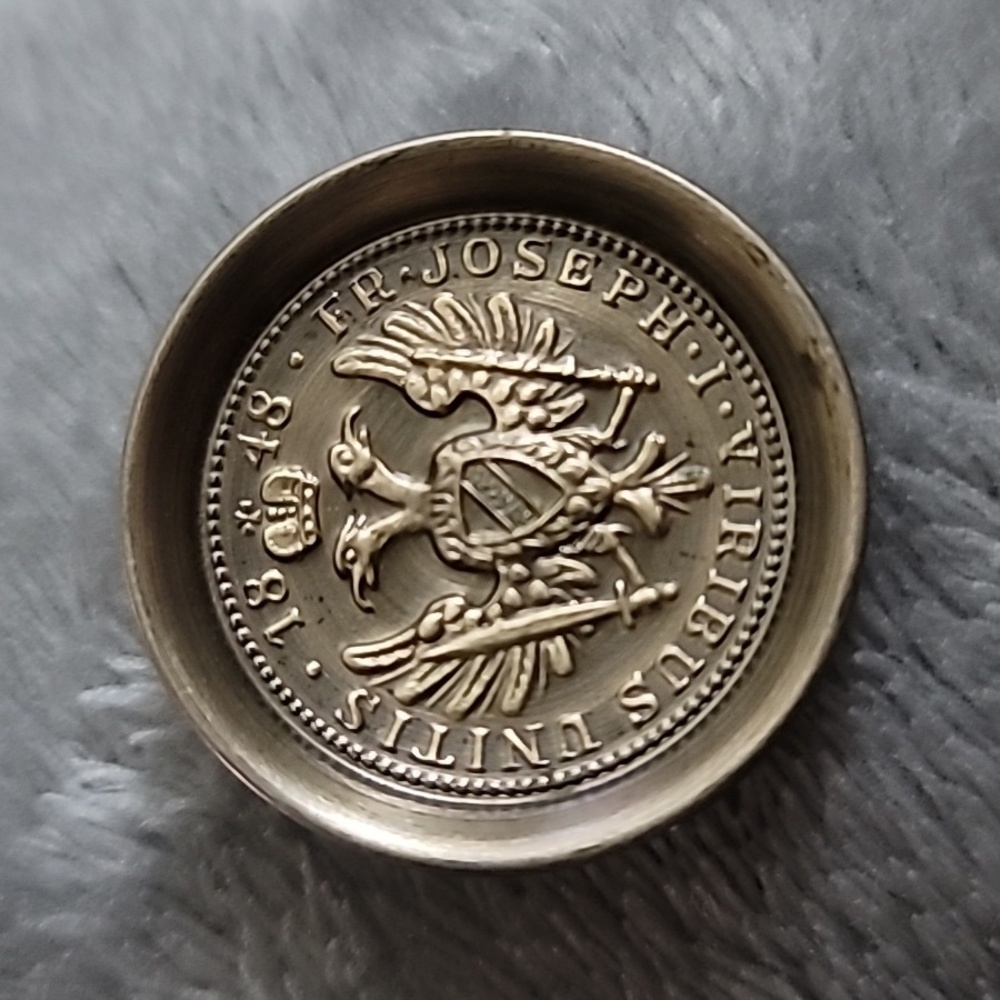 Vintage Metal Button